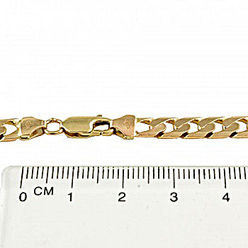 9ct gold 21.6g 19 inch curb Chain
